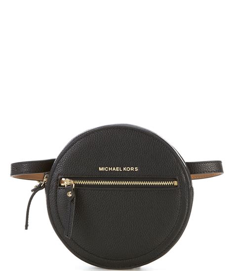 michael michael kors circle leather belt bag|Michael Kors backpack 2020.